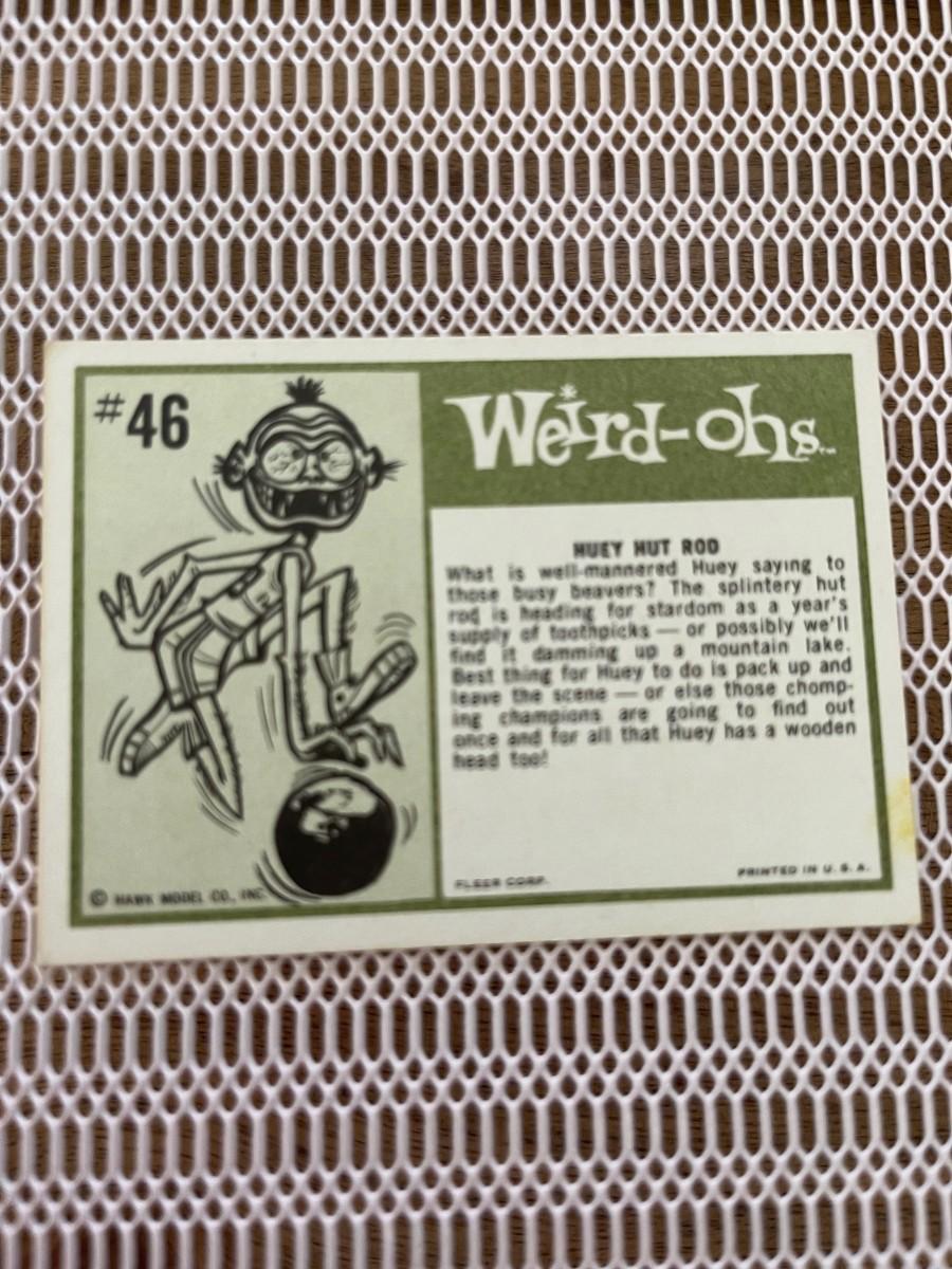 Fleer #46 Weird-ohs Huey nut Rod | EstateSales.org