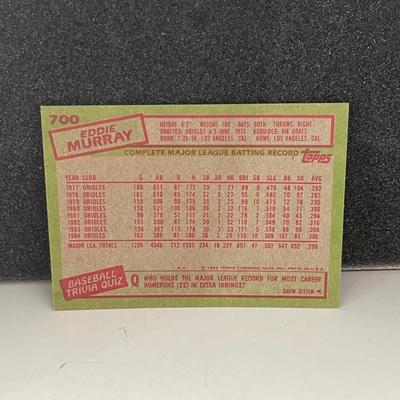 Topps Eddie Murray #700 Orioles