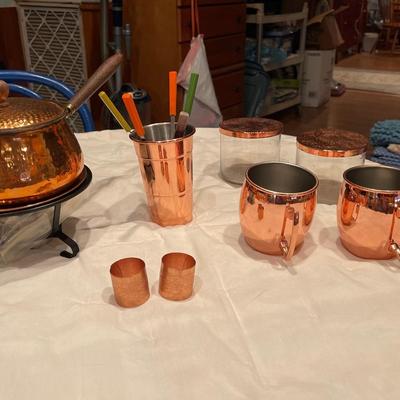 Vintage Copper Set