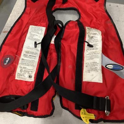 Air Force by Mustang gas operated life preserver