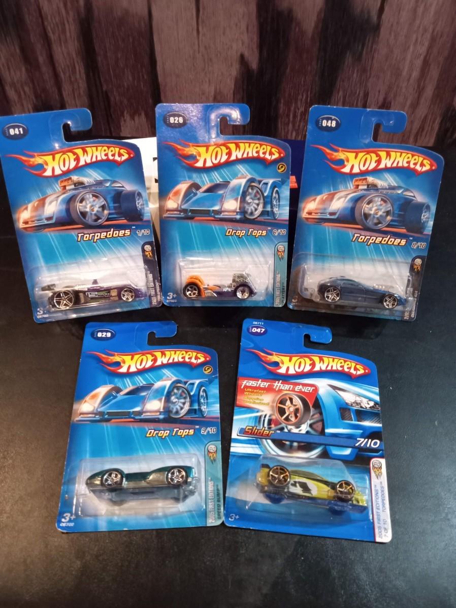 LOT 90 FIVE HOT WHEELS 2005 FIRST EDITION | EstateSales.org