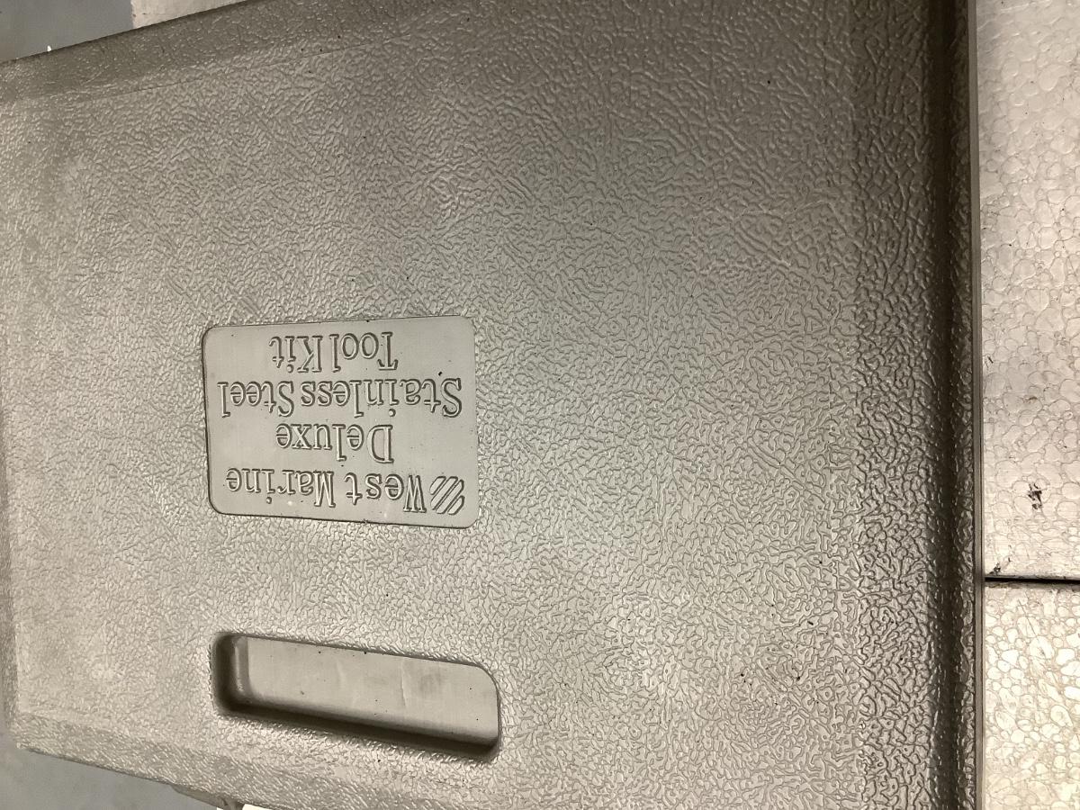 West Marine deluxe rust proof stainless steel boat tool kit