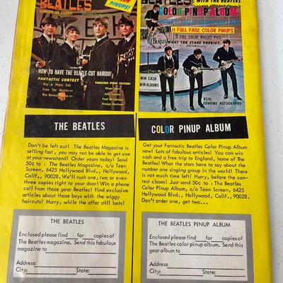 Teen screen magazine - Beatles