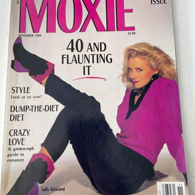 Moxie magazine - " 40 and flaunting it" Sally Kirkland