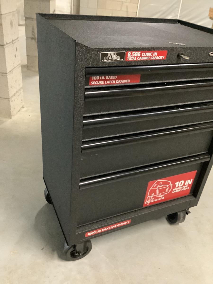 Husky Limited Edition tool chest 38”H 30”W 18”depth 2 keys, items