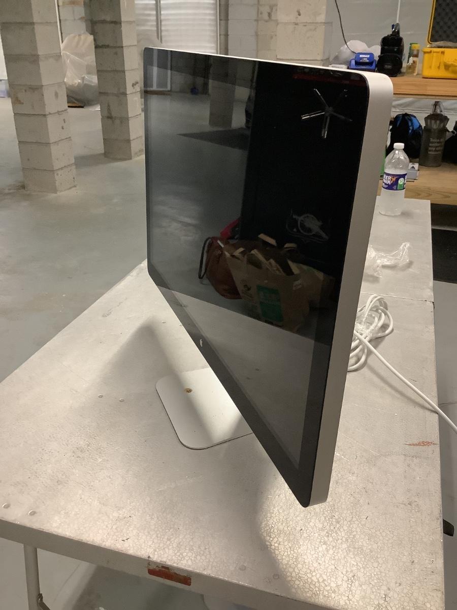 Apple computer monitor 26”W 16”H 30”diagonal