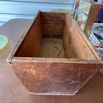 Bakers flavoring extract wooden box