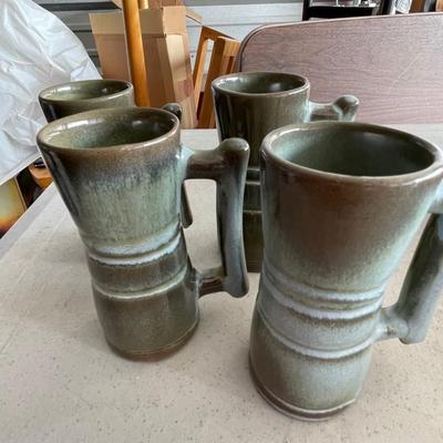 Frankoma coffee mugs