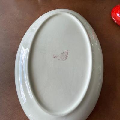 Red Wing Art Pottery platter