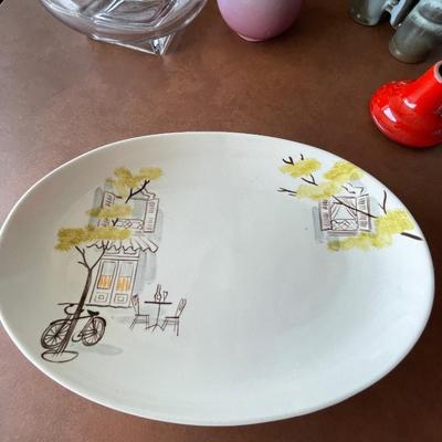 Red Wing Art Pottery platter