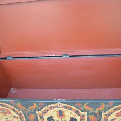 Painted Blanket chest