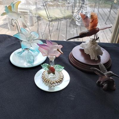 LOT 68 HUMMINGBIRD FIGURINES