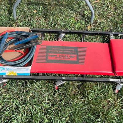 LS2-Harbor Freight Creeper and Jumper Cables