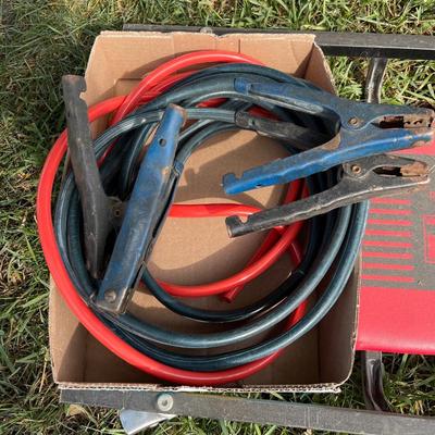 LS2-Harbor Freight Creeper and Jumper Cables