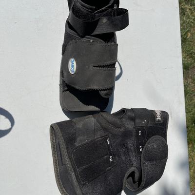 LS6-Knee brace, Velcro medical shoe and straps