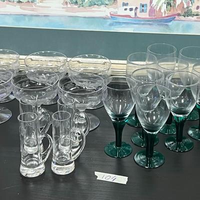 Amazing lot of glasses