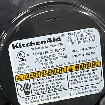 Complete KitchenAid Food Processor