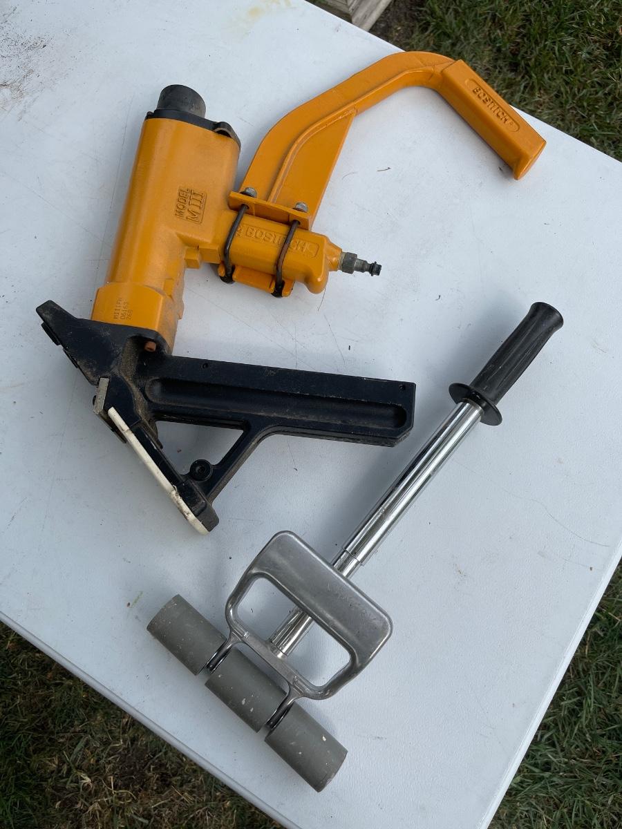 LS31Bostitch MIII and Lino roller