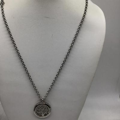 Alloy Celtic Tree of Life  Aroma Diffuser pendant and chain