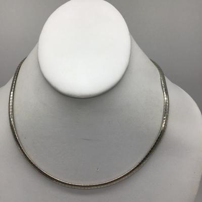 Silver Tone Fashion Necklace
