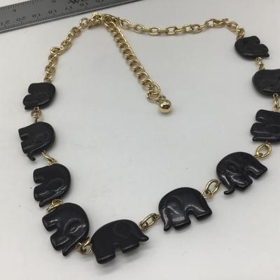 Costume Elephant Necklace
