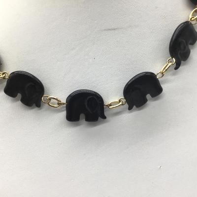 Costume Elephant Necklace