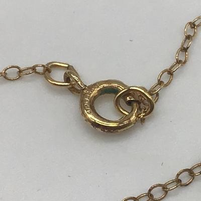Vintage Gold Filled Pendant and Chain