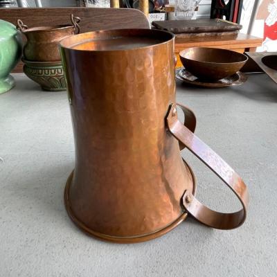 Antique hammered copper wedding cup