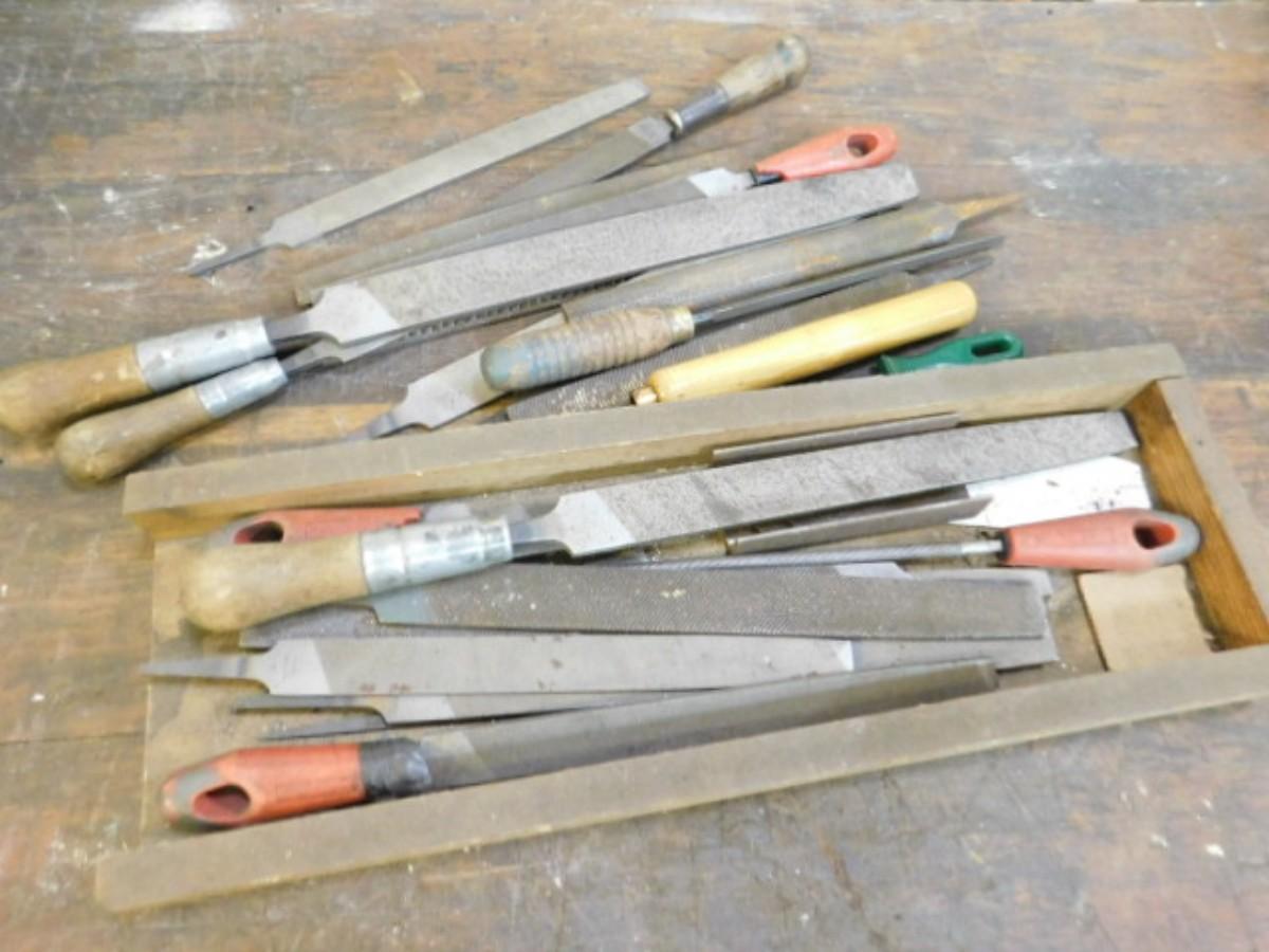 Large Collection of Steel Rasps and Files