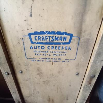 LOT 88 CRAFTSMAN  CAR CREEPER