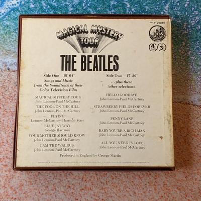 RARE-CAPITOL Y1T 2835-BEATLES-MAGICAL MYSTERY TOUR-4 TRACK-3 3/4 IPS-REEL TO REEL