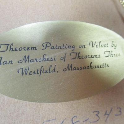Theorem Paintings On Velvet