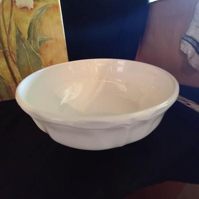LOT 46 VARAGES BAKEWARE-GLASS JUICER-HANGING WALL ART