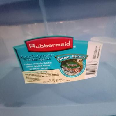 LOT 113 PLASTIC STORAGE CONTAINERS