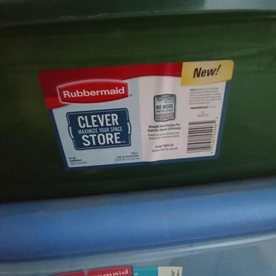 LOT 113 PLASTIC STORAGE CONTAINERS