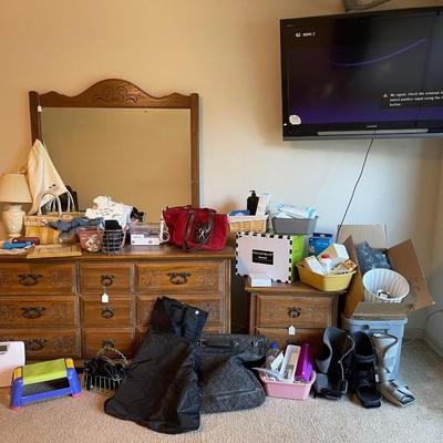 Lot 10: Flat screen, furniture & more