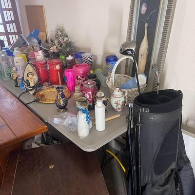 Lot 17: Garage: Furniture & more