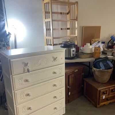 Lot 17: Garage: Furniture & more