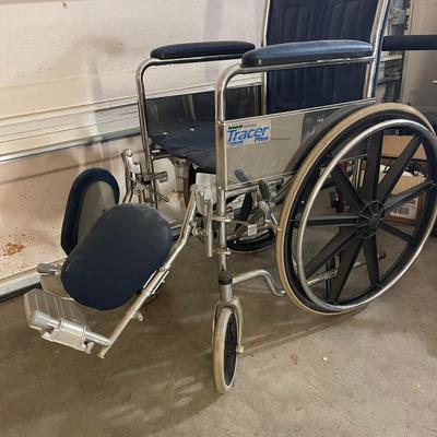 Lot 18: Garage: Invocare Medical Bed, Wheelchair & more