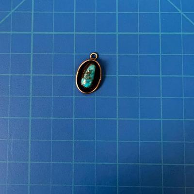 Sterling & turquoise Pendant 