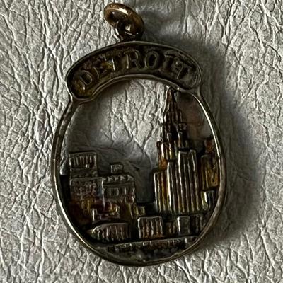 Vintage Detroit Pendant 