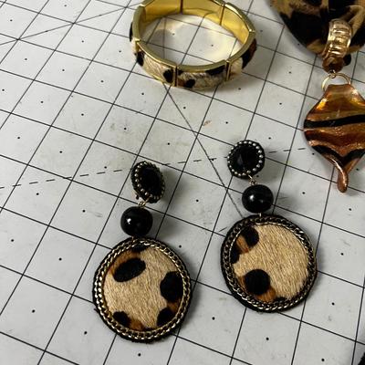 Cheeta Inspired Costume Jewelry 