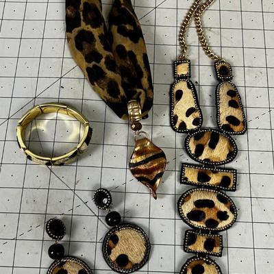 Cheeta Inspired Costume Jewelry 