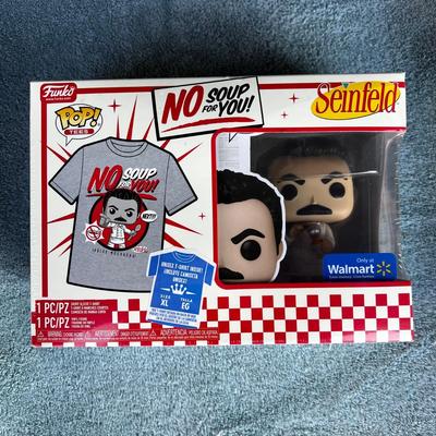 FUNKO Seinfeld t-shirt and figure