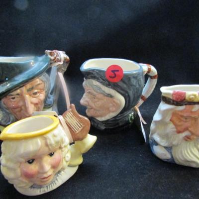 Collection of Toby Mugs by Royal Doulton (#5)