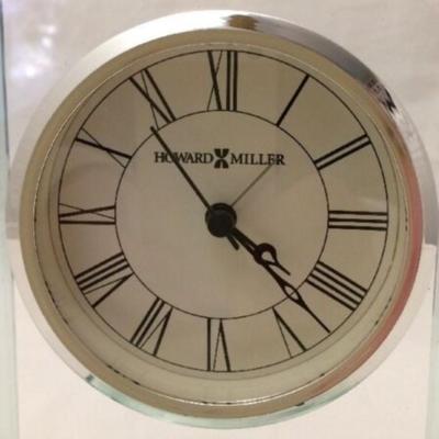 Howard Miller Cooper Glass Carriage Alarm Clock 645-643 Clock Works