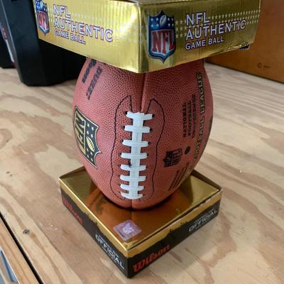 Wilson NFL â€œThe Dukeâ€ new in box in honor of Wellington Mara