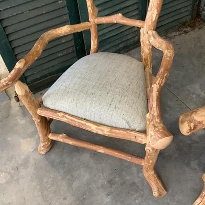 Rhododendron chairs- so unique as decorative as they are functional