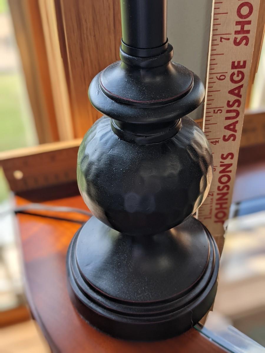 Accent Table Lamp, Black