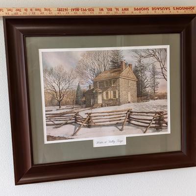 Framed and Matted Print of 
